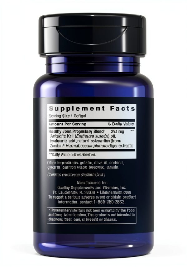 Life Extension Krill Healthy Joint Formula Joint Comfort-1