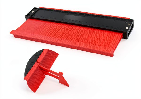 Amazon Contour Gauge Set Black Red Plastic Profile Tool-3