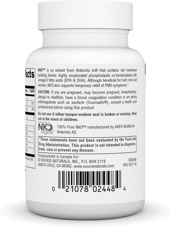 Source Naturals Krill Oil NKO Omega 3 Phospholipids-2