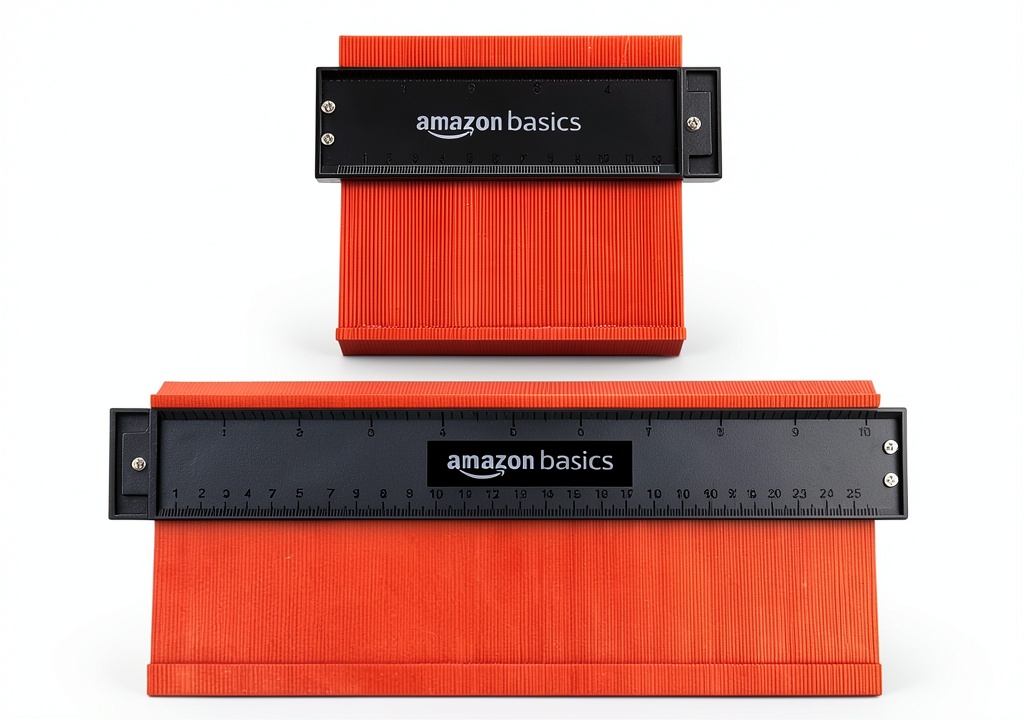 Amazon contour gauge set showing 5-inch and 10-inch tools with scale markings