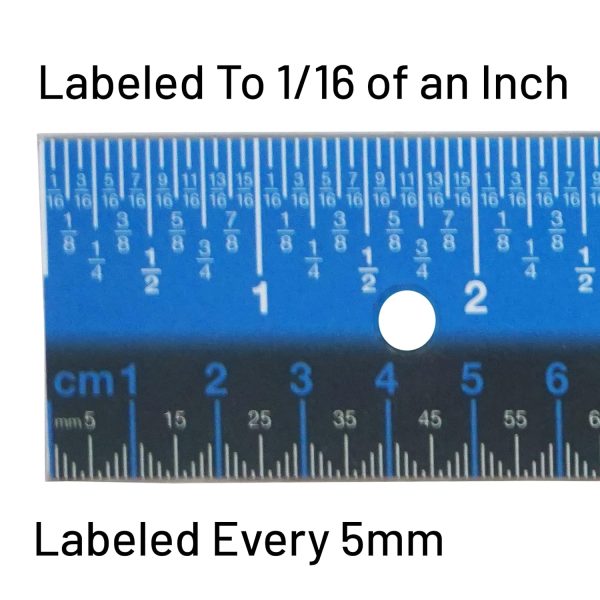 Victor 12 Inch Ruler Plastic Steel Flexible Construction-5