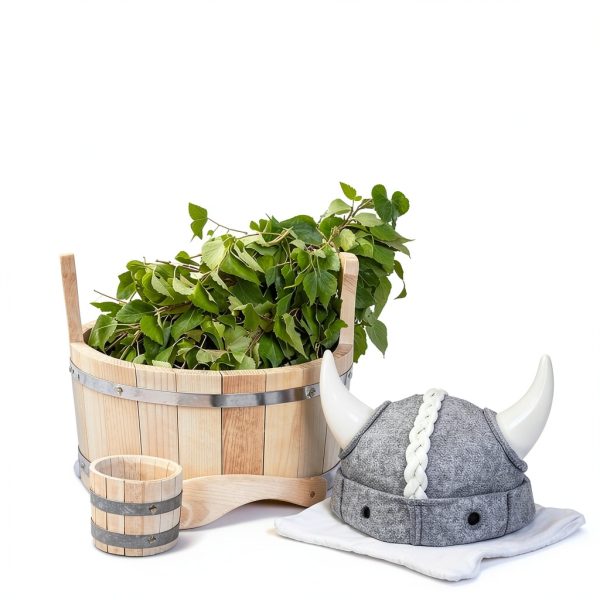 Viking Sauna Hat Felt Wool Cap for Men Banya Accessory-6