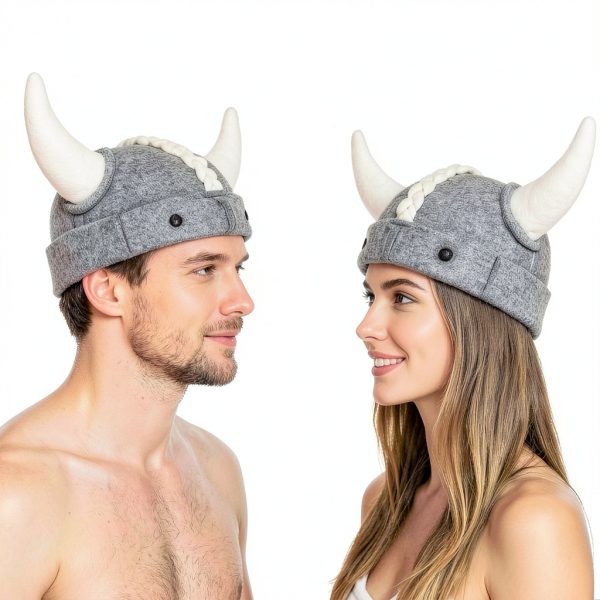 Viking Sauna Hat Felt Wool Cap for Men Banya Accessory-5