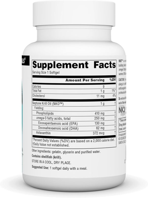 Source Naturals Krill Oil NKO Omega 3 Phospholipids-1