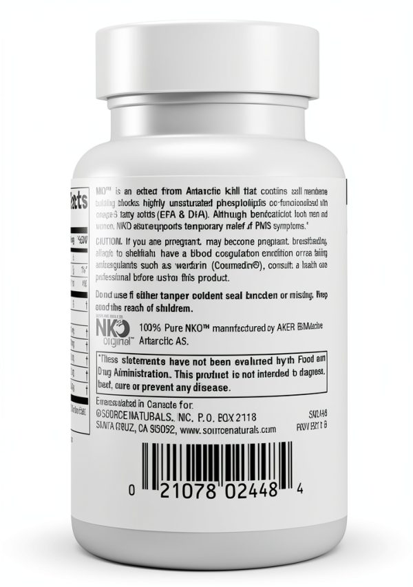 Source Naturals Krill Oil Supplement NKO Omega 3 Softgels-2