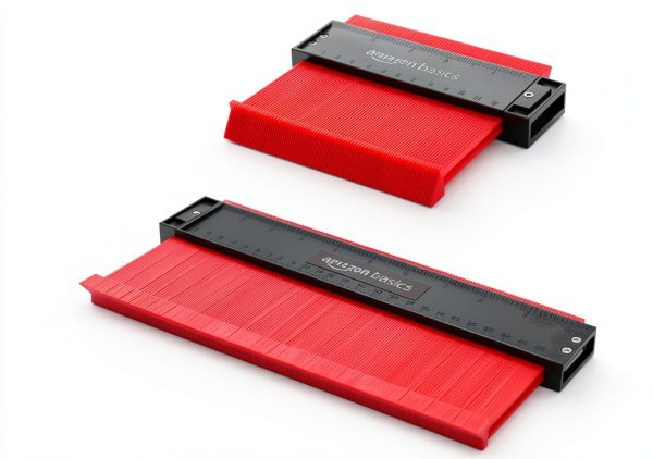 Amazon Contour Gauge Set Black Red Plastic Profile Tool-4