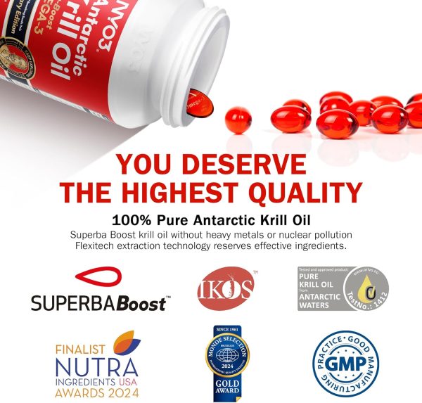 NYO3 Krill Oil Omega-3 Supplement High Phospholipid Brain-2