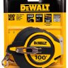 DEWALT Tape Measure 100ft Yellow Durable Rubber Case-4