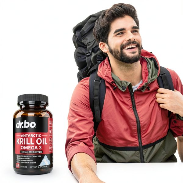 Antarctic Krill Oil Omega 3 Supplements for Brain Joint-4