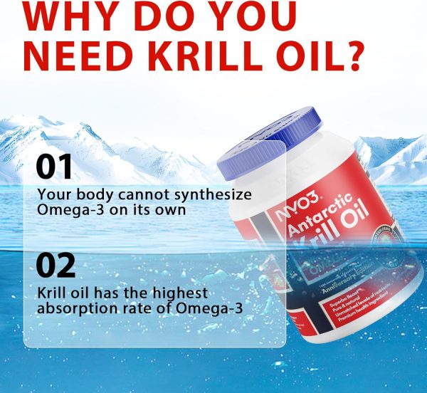 NYO3 Krill Oil Omega-3 Supplement High Phospholipid Brain-6