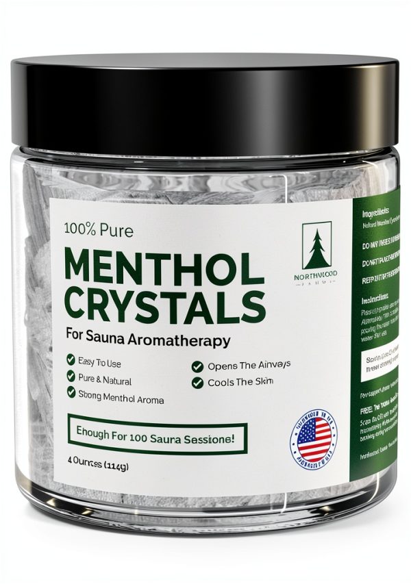 Northwood Sauna Menthol Crystals Pure Natural Aromatherapy-0