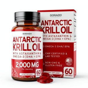 Dorado Nutrition Antarctic Krill Oil Omega-3 Supplement-0