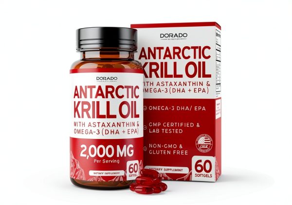 Dorado Nutrition Antarctic Krill Oil Omega-3 Supplement-0