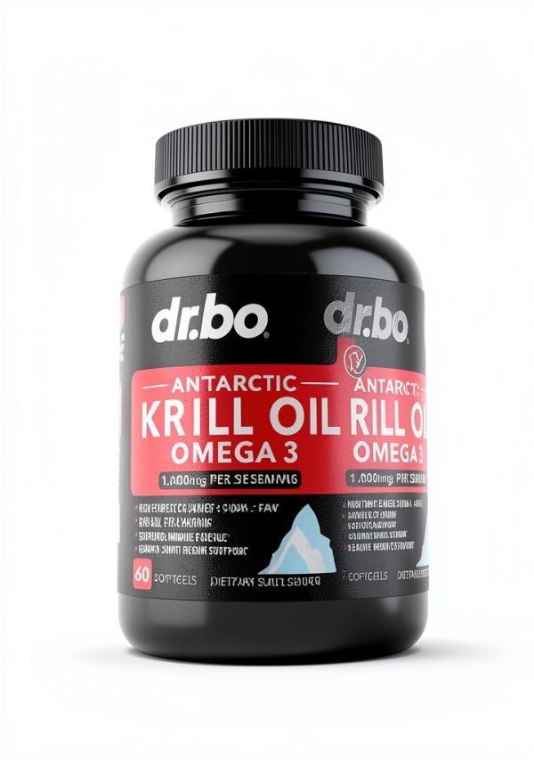 Antarctic Krill Oil Omega 3 Supplements for Brain Joint-3