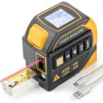 Edovaf Laser Tape Measure 130ft High Precision Self Locking-0