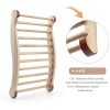 TOLHYUN Sauna Backrest Natural Wood Ergonomic-2