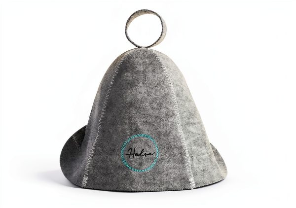 Halsa Sauna Hat 2 Pack – Premium Felt Heat Protection for Men Women-6