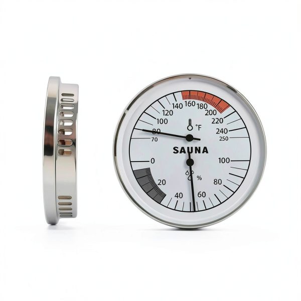 Sauna Thermometer Globotech SAUNA X22 Analog Hygrometer 70-250°F-1