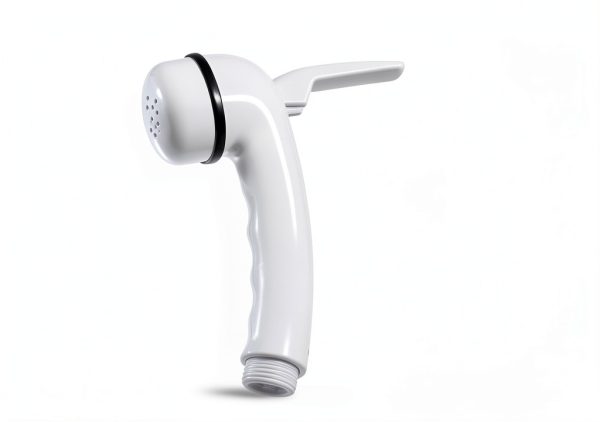 Recessed Shower Scandvik 12107 Classic White Outdoor with 6ft Hose-2