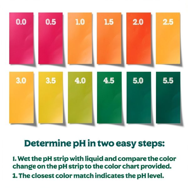 Kombucha pH Test Strips Fermentaholics 15ft Roll 180 1‑inch Strips-1