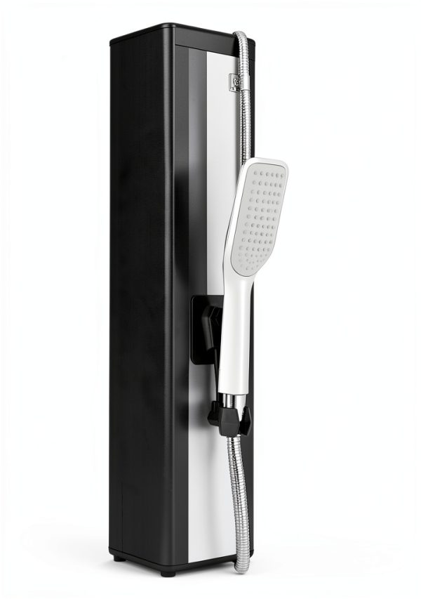 Solar Shower VINGLI 11 Gallon Shower with Handheld Head & Foot Tap-3
