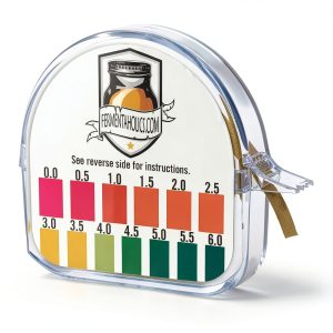 Kombucha pH Test Strips Fermentaholics 15ft Roll 180 1‑inch Strips-0