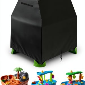 Water Table Cover Fit Rain Showers Splash Pond Water Table,Outdoor Water Table Toys Cover for Water Table for Toddlers-0