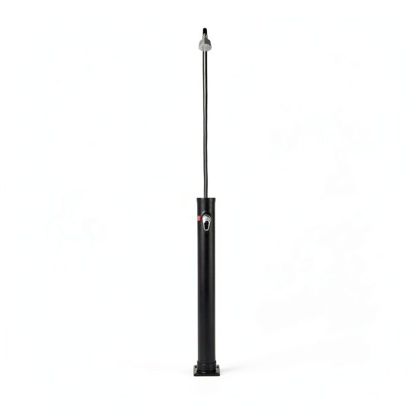 VINGLI 7FT Solar Heated Shower for Outdoor Pool Beach Spa, Black-5
