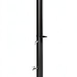 Outsunny 7.1FT Solar Heated Outdoor Shower 9.2 Gal with Rotating Head-0