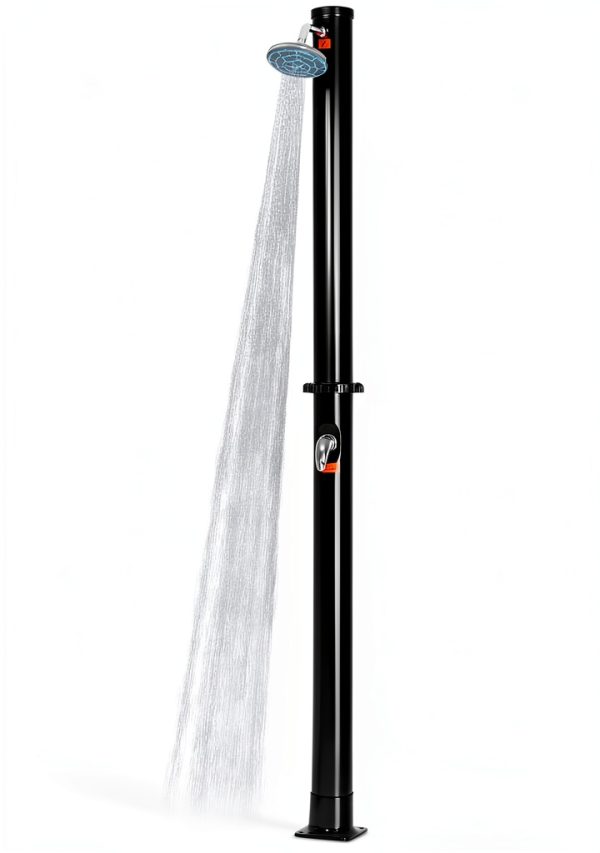 Solar Heated Outdoor Shower Goplus 5.3 Gallon 7.2ft Swivel Head-0