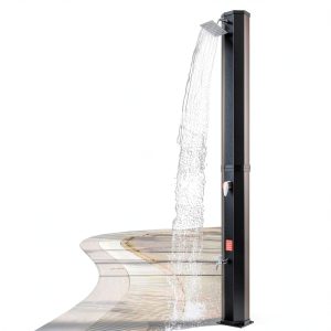 Solar Heated Shower TLSUNNY Outdoor Shower with 16 Gallon Capacity and-0